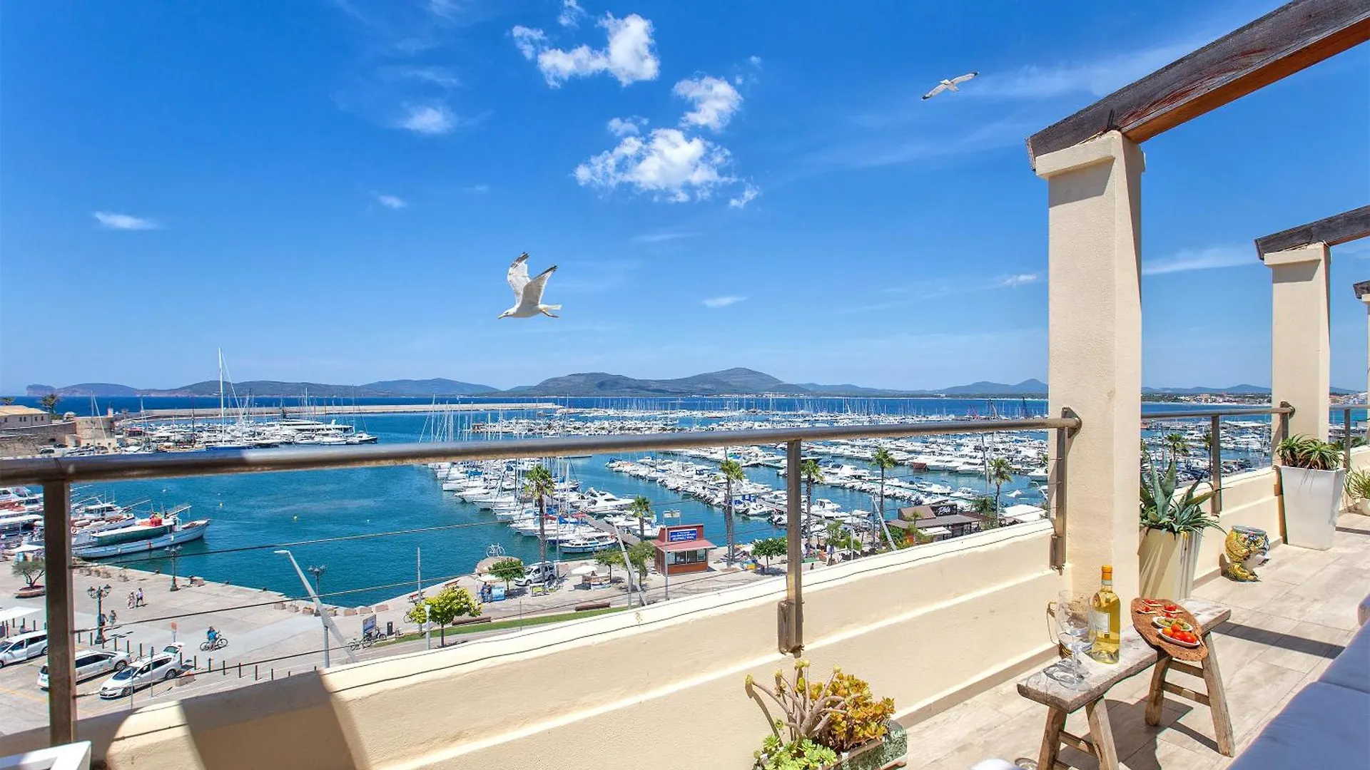 White Pentahouse Alghero location